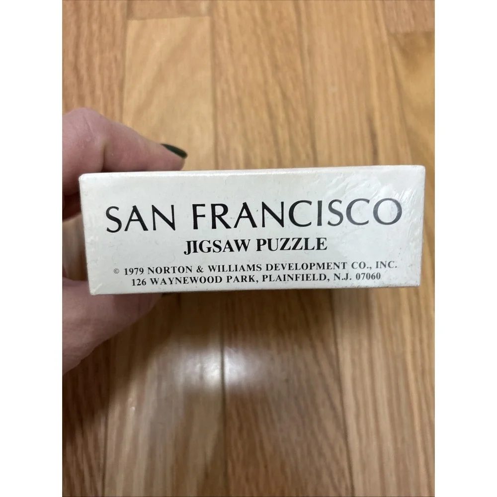 San Francisco Map Jigsaw Puzzle LA California 1979 Vintage 100 Piece NEW‎